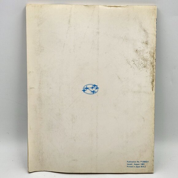 Subaru 1600 1800 Wiring Diagram Troubleshooting Manual 1984 Fuji Heavy Ind - Picture 2 of 4